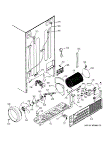 09 - Sealed System & Mother Board parts for Ge Refrigerator ESS25LSMBBS from AppliancePartsPros.com