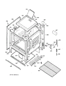 03 - Body Parts parts for Ge Range RGB508PPA3AD from AppliancePartsPros.com