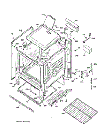 03 - Body Parts parts for Ge Range RGB508PEA4AD from AppliancePartsPros.com