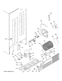 08 - Unit Parts parts for Ge Refrigerator HTS22GBMARCC from AppliancePartsPros.com
