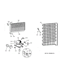 03 - Unit Parts parts for Ge Freezer FF16DSCRWH from AppliancePartsPros.com