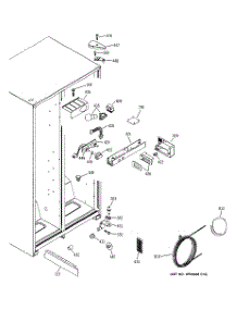 05 - Fresh Food Section parts for Ge Refrigerator HSS22BDMDWH from AppliancePartsPros.com