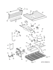 03 - Unit Parts parts for Ge Refrigerator HTS16HBMDRCC from AppliancePartsPros.com