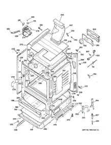 03 - Body Parts parts for Ge Range RGB845WEC5WW from AppliancePartsPros.com