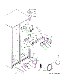 05 - Fresh Food Section parts for Ge Refrigerator HSS22BDPAWH from AppliancePartsPros.com