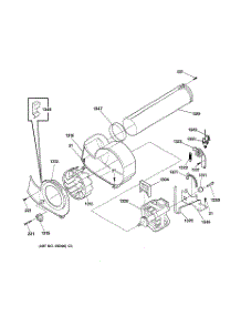 04 - Motor parts for Ge Dryer NVL333GY0AA from AppliancePartsPros.com