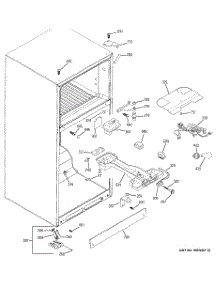 05 - Fresh Food Section parts for Ge Refrigerator HTS18BCPARWW from AppliancePartsPros.com