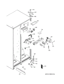 05 - Fresh Food Section parts for Ge Refrigerator RSG22IBMDFWW from AppliancePartsPros.com
