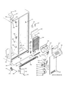 03 - Freezer Section parts for Ge Refrigerator HSS25GDPAWW from AppliancePartsPros.com