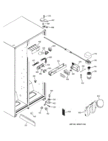 06 - Fresh Food Section parts for Ge Refrigerator HST22IFMACC from AppliancePartsPros.com