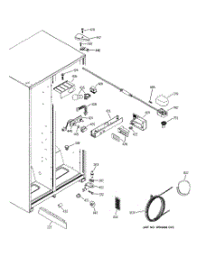06 - Fresh Food Section parts for Ge Refrigerator HSS25GDMDWW from AppliancePartsPros.com
