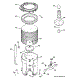 03 - Tub, Basket & Agitator