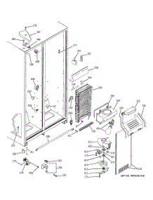 03 - Freezer Section parts for Ge Refrigerator HSS25GFPAWW from AppliancePartsPros.com