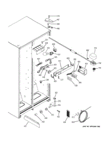 06 - Fresh Food Section parts for Ge Refrigerator HSS25GDPCWW from AppliancePartsPros.com