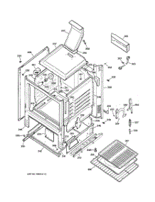 03 - Body Parts parts for Ge Range RGB533WEH1WW from AppliancePartsPros.com
