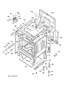 02 - Body Parts parts for Ge Range RB787WH1WW from AppliancePartsPros.com