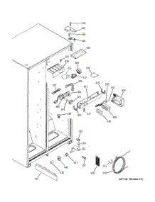 06 - Fresh Food Section parts for Ge Refrigerator RSG25KEPCFWW from AppliancePartsPros.com