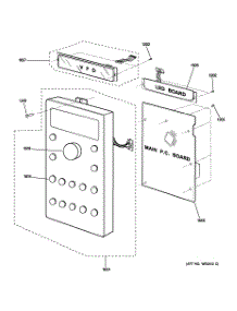 02 - Controller Parts parts for Ge Microwave SCA2001FSS01 from AppliancePartsPros.com
