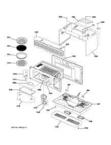 03 - Oven Cavity Parts parts for Ge Microwave SCA2001FSS01 from AppliancePartsPros.com