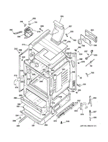 03 - Body Parts parts for Ge Range RGB745EEH1BB from AppliancePartsPros.com