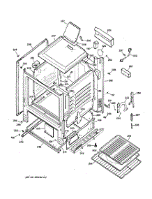 03 - Body Parts parts for Ge Range RGB524PEH2CT from AppliancePartsPros.com