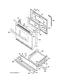04 - Door & Drawer Parts parts for Ge Range RGB540SEH2SA from AppliancePartsPros.com