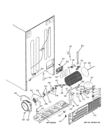 08 - Sealed System & Mother Board parts for Ge Refrigerator RCK23LAPBFCC from AppliancePartsPros.com