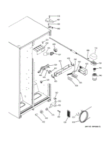 06 - Fresh Food Section parts for Ge Refrigerator HSS22IFPHWW from AppliancePartsPros.com