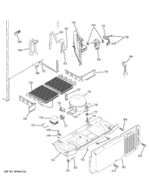 06 - Sealed System & Mother Board parts for Ge Refrigerator HTS18BBPFRWW from AppliancePartsPros.com
