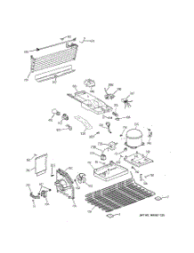 03 - Unit Parts parts for Ge Refrigerator HTR16ABSERCC from AppliancePartsPros.com