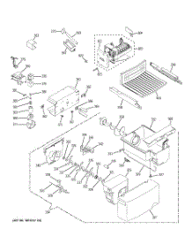 05 - Ice Maker & Dispenser parts for Ge Refrigerator HSM25GFRFSA from AppliancePartsPros.com