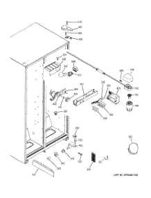 06 - Fresh Food Section parts for Ge Refrigerator HSM25GFRFSA from AppliancePartsPros.com