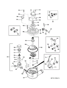 02 - Pump parts for Ge Water Softener GXSF40H01 from AppliancePartsPros.com
