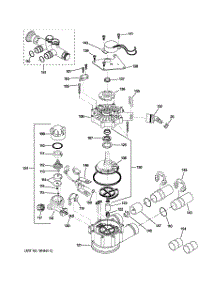 02 - Pump parts for Ge Water Softener GXSH39E02 from AppliancePartsPros.com
