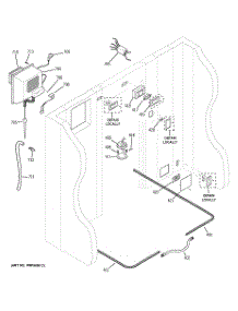 04 - Electrical Components parts for Ge Wine Vault ZWVT1000SRA from AppliancePartsPros.com