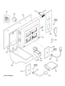 05 - Inventory Management System & Temperature Display parts for Ge Wine Vault ZWVT1000SRA from AppliancePartsPros.com