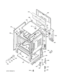 02 - Body Parts parts for Ge Range RB526K1BB from AppliancePartsPros.com