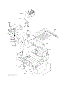 06 - Ice Maker & Dispenser parts for Ge Refrigerator HSK29MGMKCCC from AppliancePartsPros.com