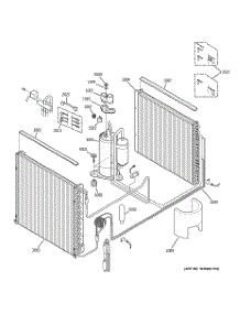 04 - Unit Parts parts for Ge Air Conditioner AZ75E12DACM1 from AppliancePartsPros.com