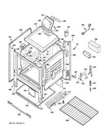 03 - Body Parts parts for Ge Range JGBS09PEH4WW from AppliancePartsPros.com