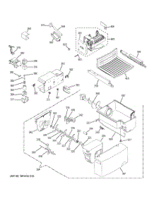 05 - Ice Maker & Dispenser parts for Ge Refrigerator GSG25IESCFWW from AppliancePartsPros.com