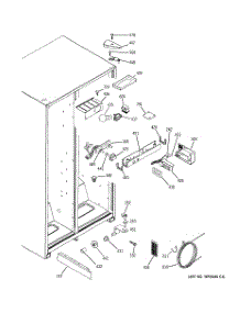 06 - Fresh Food Section parts for Ge Refrigerator GSG25IESCFWW from AppliancePartsPros.com