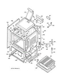 03 - Body Parts parts for Ge Range JGSS05BEH2BB from AppliancePartsPros.com
