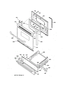 04 - Door & Drawer Parts parts for Ge Range JGSS05BEH2BB from AppliancePartsPros.com