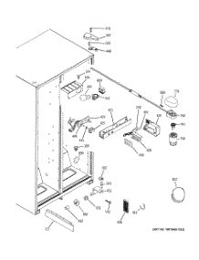 06 - Fresh Food Section parts for Ge Refrigerator HSM25GFRJSA from AppliancePartsPros.com
