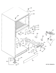 05 - Fresh Food Section parts for Ge Refrigerator HTS18IBSJRBB from AppliancePartsPros.com