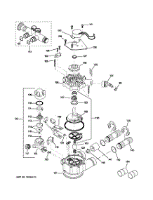 02 - Pump parts for Ge Water Softener GXSH39E03 from AppliancePartsPros.com