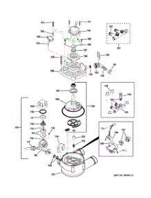 02 - Pump parts for Ge Water Softener GXSF30H02 from AppliancePartsPros.com