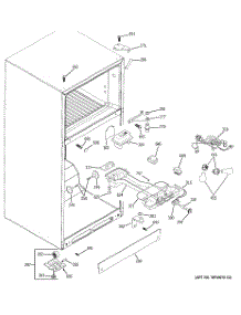 05 - Fresh Food Section parts for Ge Refrigerator HTM18IBPWRSA from AppliancePartsPros.com