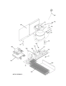 04 - Unit Parts parts for Ge Wine Cooler ZDBR240PABS from AppliancePartsPros.com